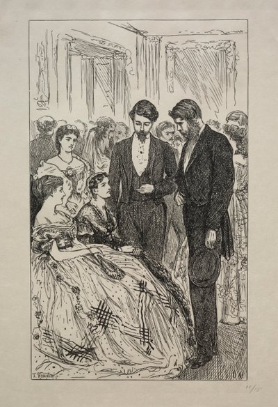 Mnoho povyku pro nic, 1866. od George Louis Palmella Busson Du Maurier