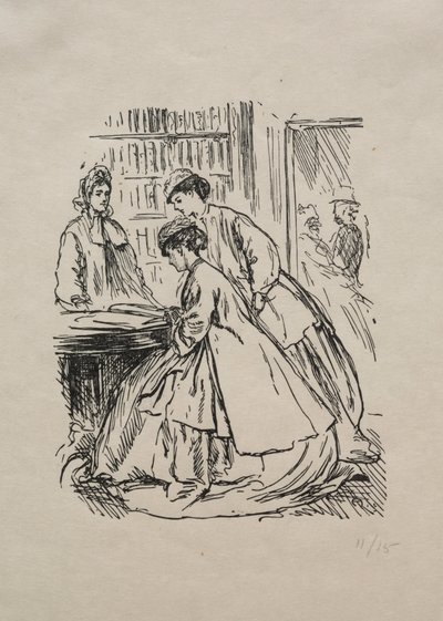 Mnoho povyku pro nic, 1866. od George Louis Palmella Busson Du Maurier