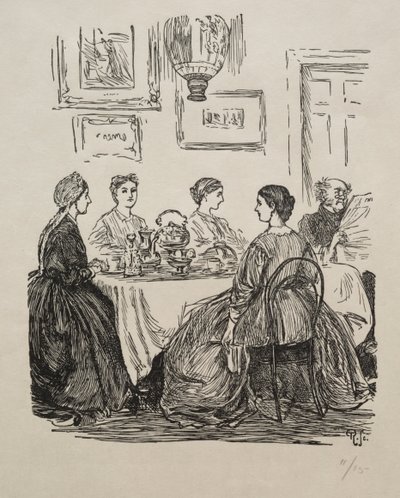 Každoroční otázka – Kam půjdeme, 1865. od George Louis Palmella Busson Du Maurier