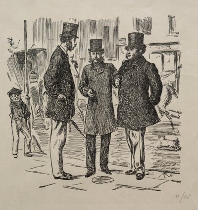 Malý okamžik před úvodem od George Louis Palmella Busson Du Maurier