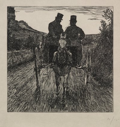 Proč Pifflerové prohráli svůj návratový zápas, 1865. od George Louis Palmella Busson Du Maurier