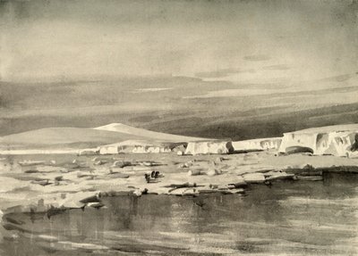Bay of Whales, nebo Balloon Bight, c1908, 1909. od George Marston