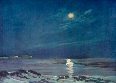 Úplněk v zimě, c1908, 1909 od George Marston