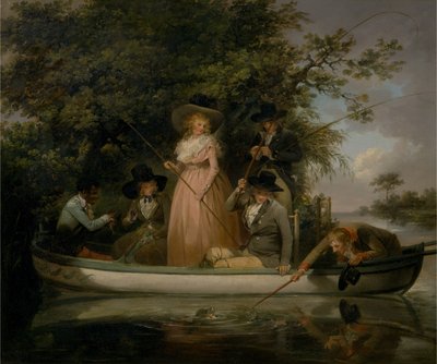 Párty rybaření od George Morland