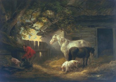 Hospodářský dvůr, 1792 od George Morland