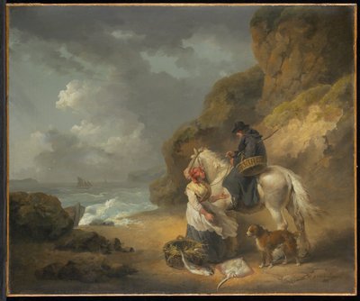 Prodej ryb od George Morland