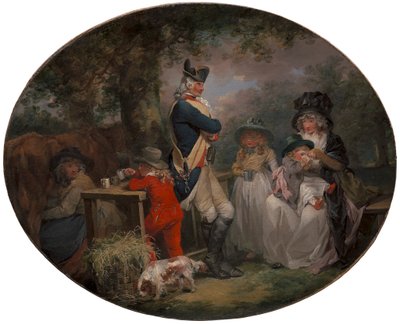 Park svatého Jakuba od George Morland