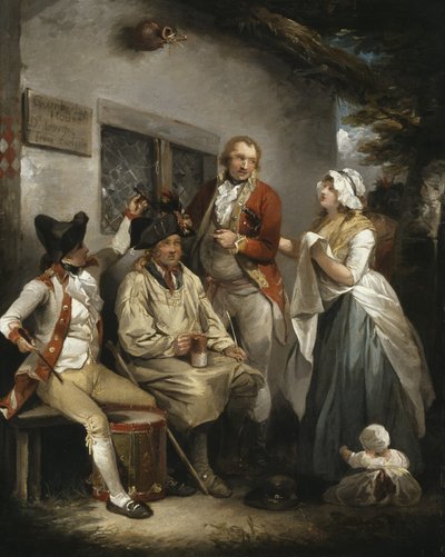 Trepanning a Recruit, kolem roku 1790 od George Morland