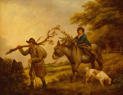 Sběrače větviček (olej) od George Morland