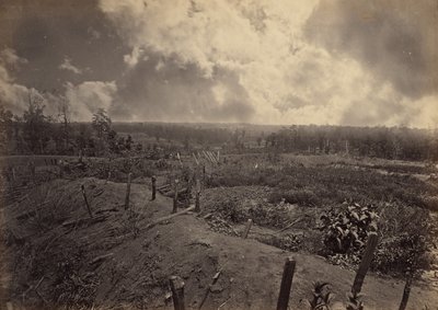 Bojiště u Atlanty, Georgie, 22. července 1864. č. 2 od George N. Barnard