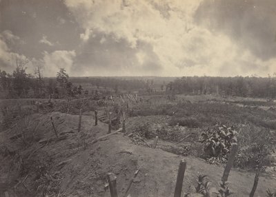 Battle Field of Atlanta, Georgia, 22. července 1864 č. 2, 60. léta 19. století. od George N. Barnard