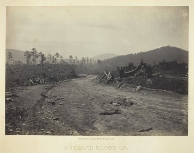 Buzzard Roost, GA, 1866. od George N. Barnard