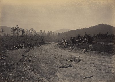 Buzzard Roost, Georgia od George N. Barnard