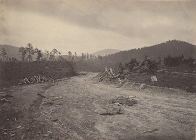 Buzzard Roost, Georgia, 60. léta 19. století. od George N. Barnard