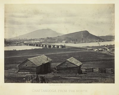 Chattanooga ze severu, 1864. od George N. Barnard
