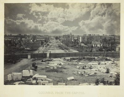 Columbia z Kapitolu, 1866. od George N. Barnard