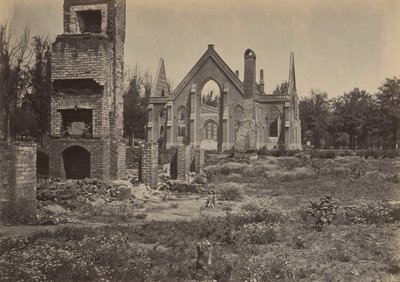 Ruiny v Columbii, Jižní Karolína, 1860. od George N. Barnard