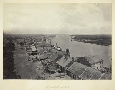Savannah, GA, č. 1, 1866. od George N. Barnard