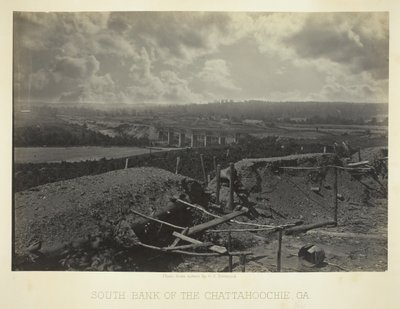 South Bank of the Chattahoochie, Ga., 1866. od George N. Barnard