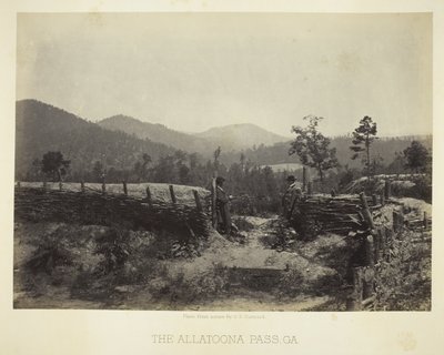 Průsmyk Allatoona, GA od George N. Barnard