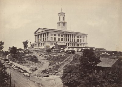Kapitol, Nashville, Tennessee, 60. léta 19. století. od George N. Barnard