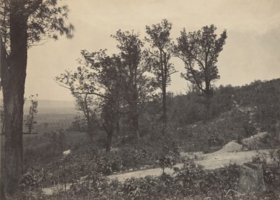 The Crest of Mission Ridge, 60. léta 19. století. od George N. Barnard