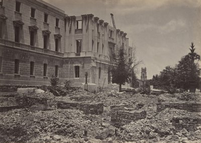 The New Capitol, Columbia, South Carolina, 1860s. od George N. Barnard