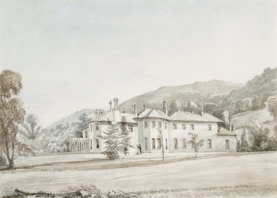 Rheola (akvarel a tužka na papíře) od George Orleans Delamotte