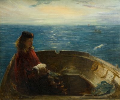 Dívka ve člunu od George Paul Chalmers