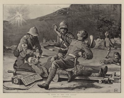 Hrdina Červeného kříže od George Percy Jacomb Hood