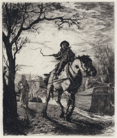 Na kanálu Bridgewater (lept) od George Percy Jacomb Hood