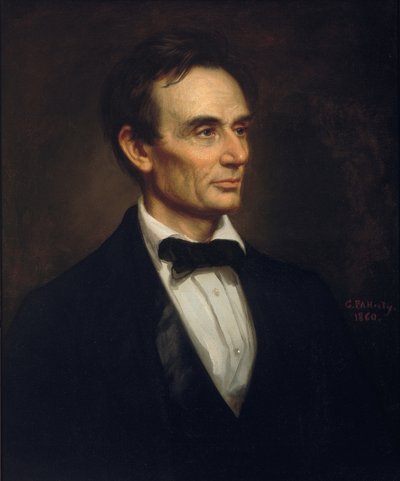 Abraham Lincoln, 1860 od George Peter Alexander Healy