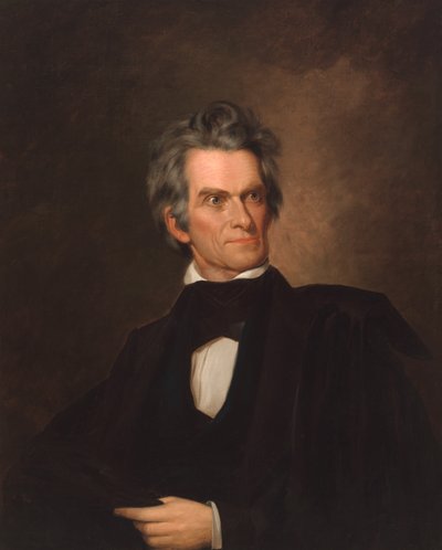 John C. Calhoun, c. 1845. od George Peter Alexander Healy