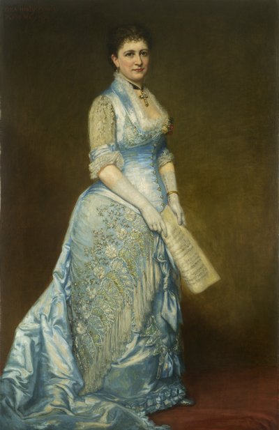Portrét Emmy Thursby (1845-1931), 1879 od George Peter Alexander Healy