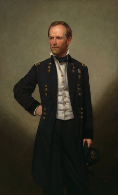 William T. Sherman od George Peter Alexander Healy