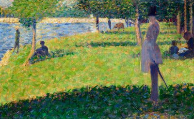 Studie pro La Grande Jatte, 1884-1885 od George Pierre Seurat
