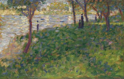 Studie pro La Grande Jatte, 1884-1885 od George Pierre Seurat