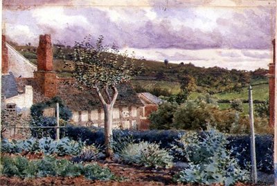 Ze zahrady Sherford Cottage, Bromyard od George Price Boyce