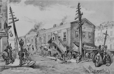 The Old Slip Market, 1881. od George Reynolds