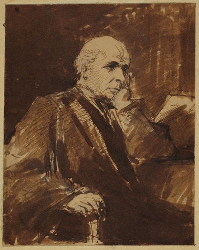Sedící muž od George Richmond