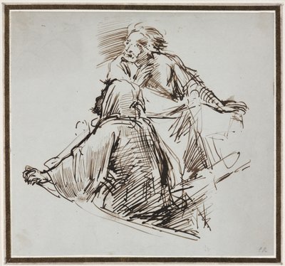 Dvě mužské postavy od George Richmond