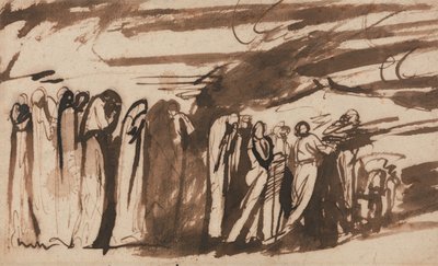 Průvod prokletých:  Studie o zatracených v Dantově "Pekle" od George Romney