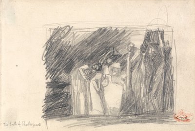 Zrození člověka od George Romney