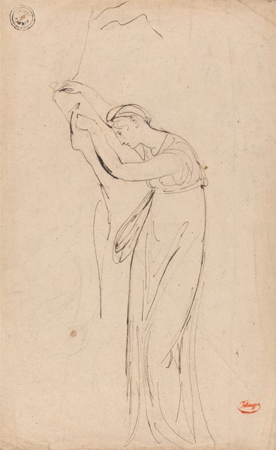 Klasická nymfa od George Romney