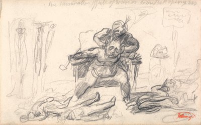 Vládce démonů a poddaní: "Bídné účinky války na Johna Bulla..." od George Romney