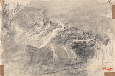 Démonický útok na pokušení Krista od George Romney