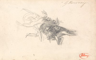 Ďáblové při pokoušení Krista od George Romney