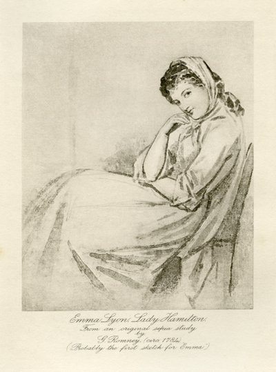 Emma Lady Hamiltonová od George Romney
