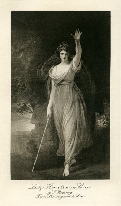 Emma Lady Hamiltonová od George Romney