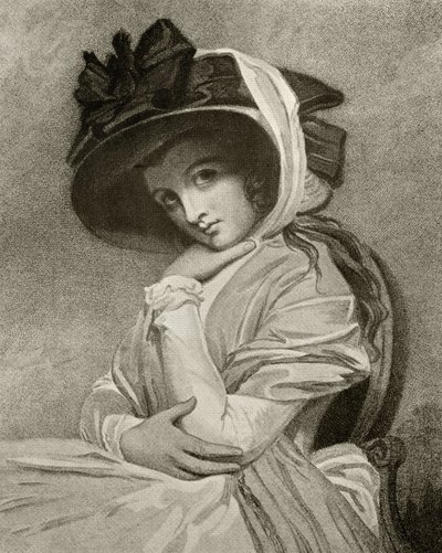 Emma, Lady Hamiltonová, vyrytá Johnem Jonesem, z 